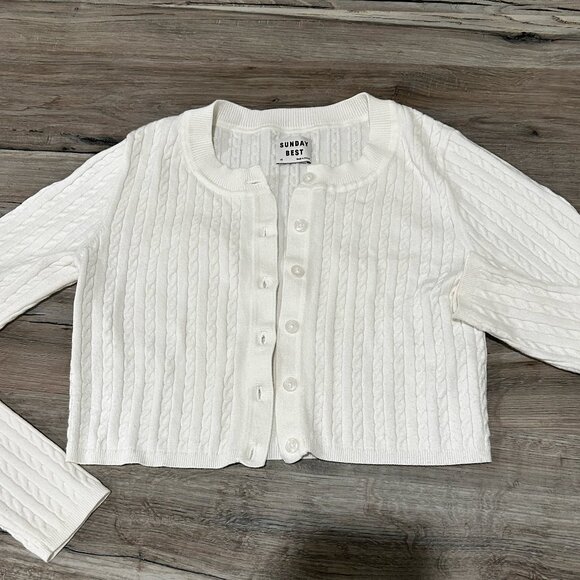 Aritzia Sunday Best Crop Cardigan | XS - Picture 1 of 3